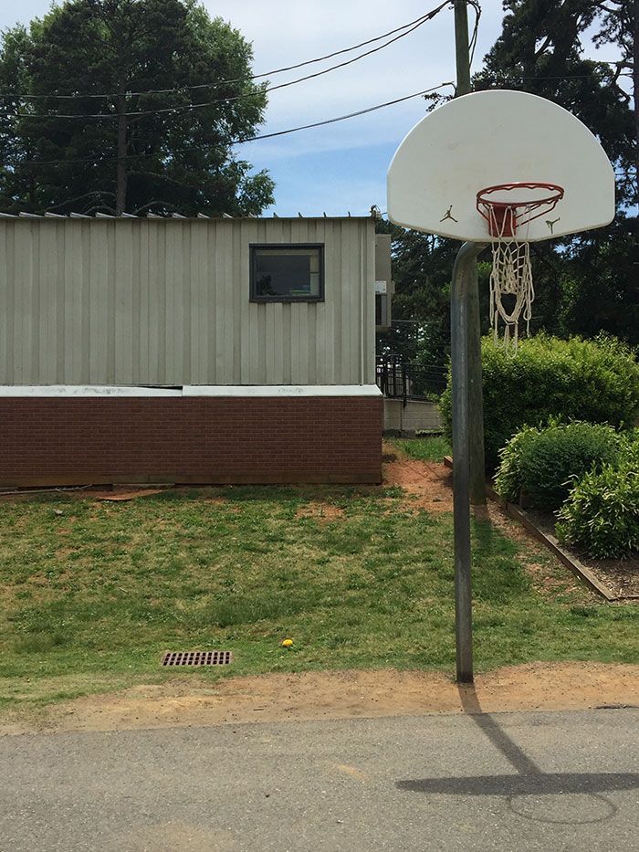 Collingswood basketball goal