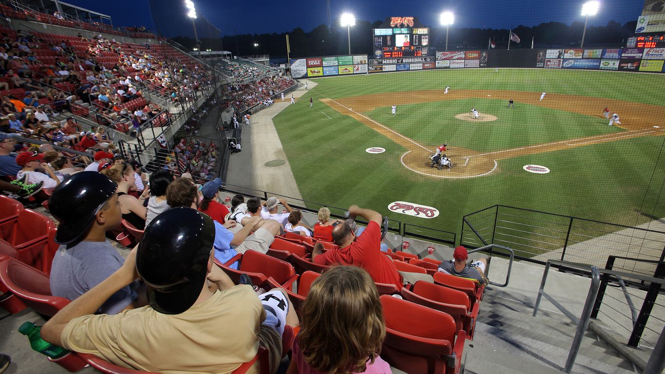 Explore Five County Stadium home of the Carolina Mudcats