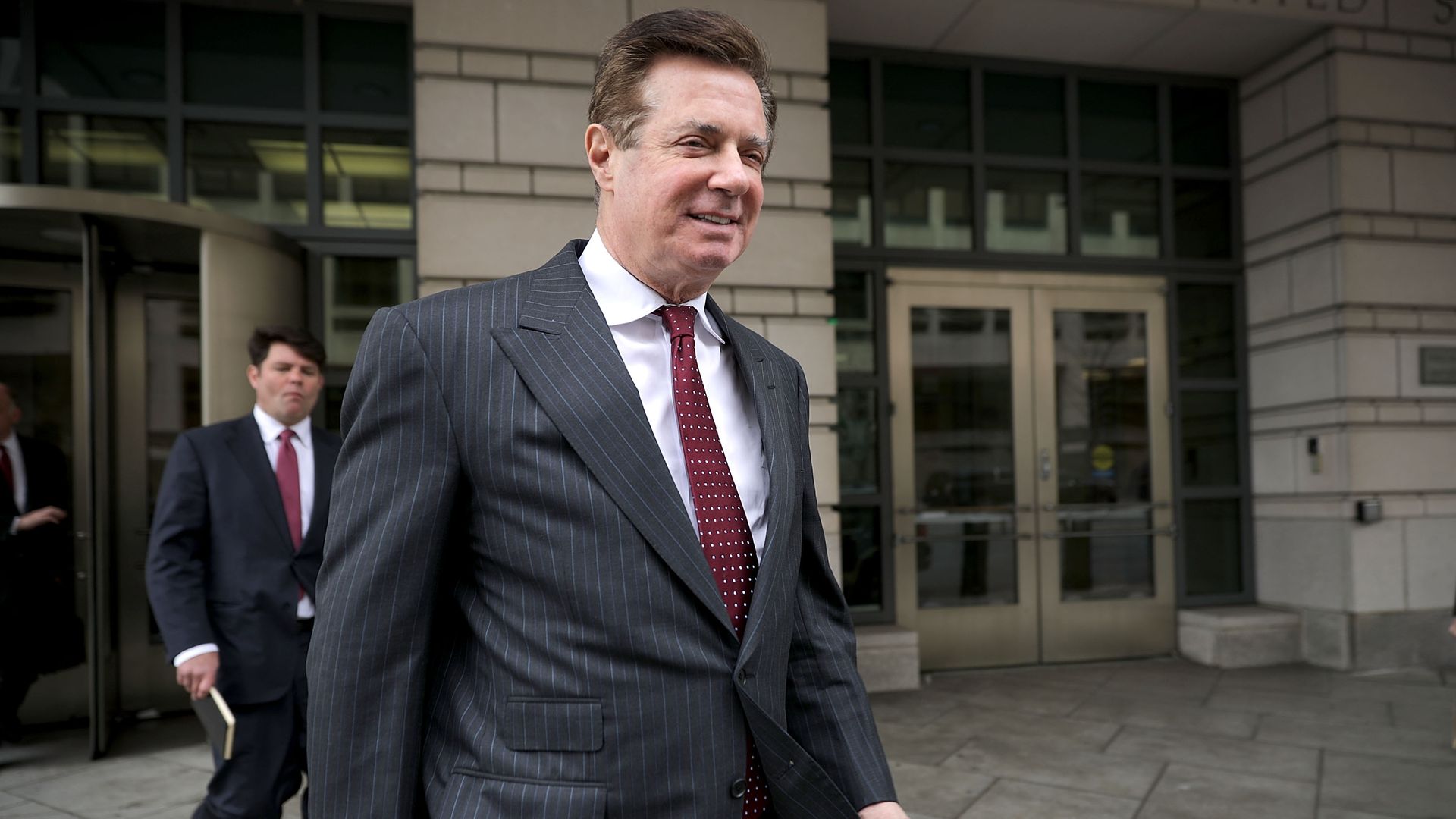 Former Trump Campaign manager Paul Manafort. 