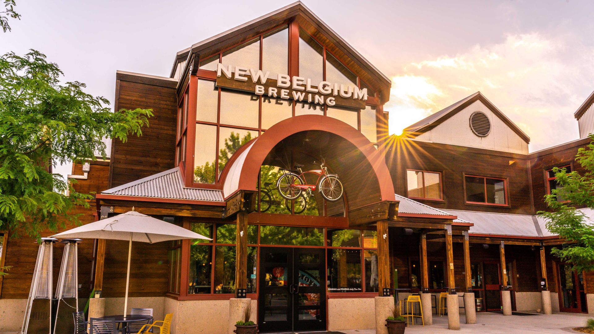 New Belgium's brewery in Fort Collins. Photo courtesy of New Belgium Brewing