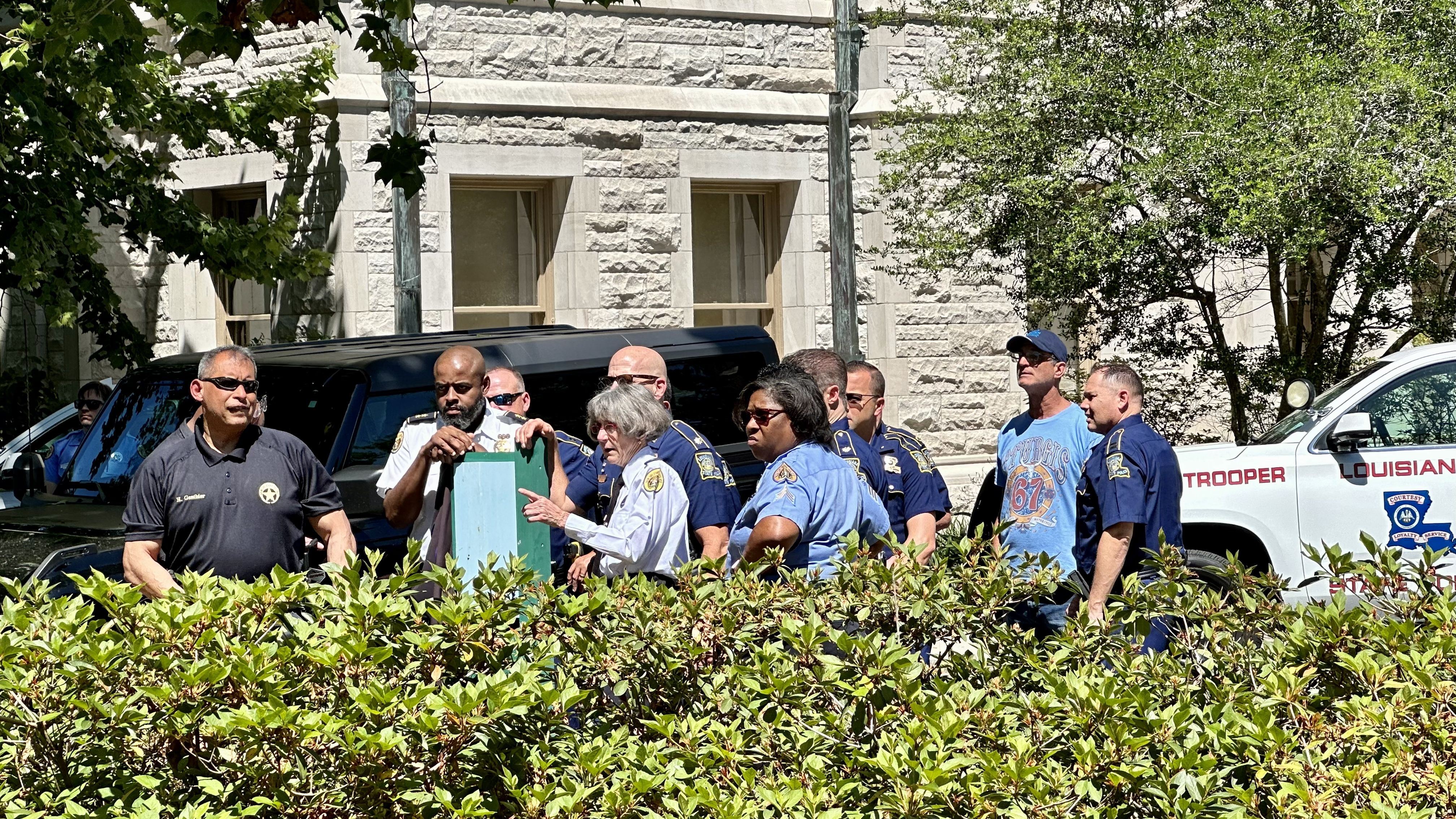 Photos shows NOPD chief Anne Kirkpatrick at Tulane University in New Orleans