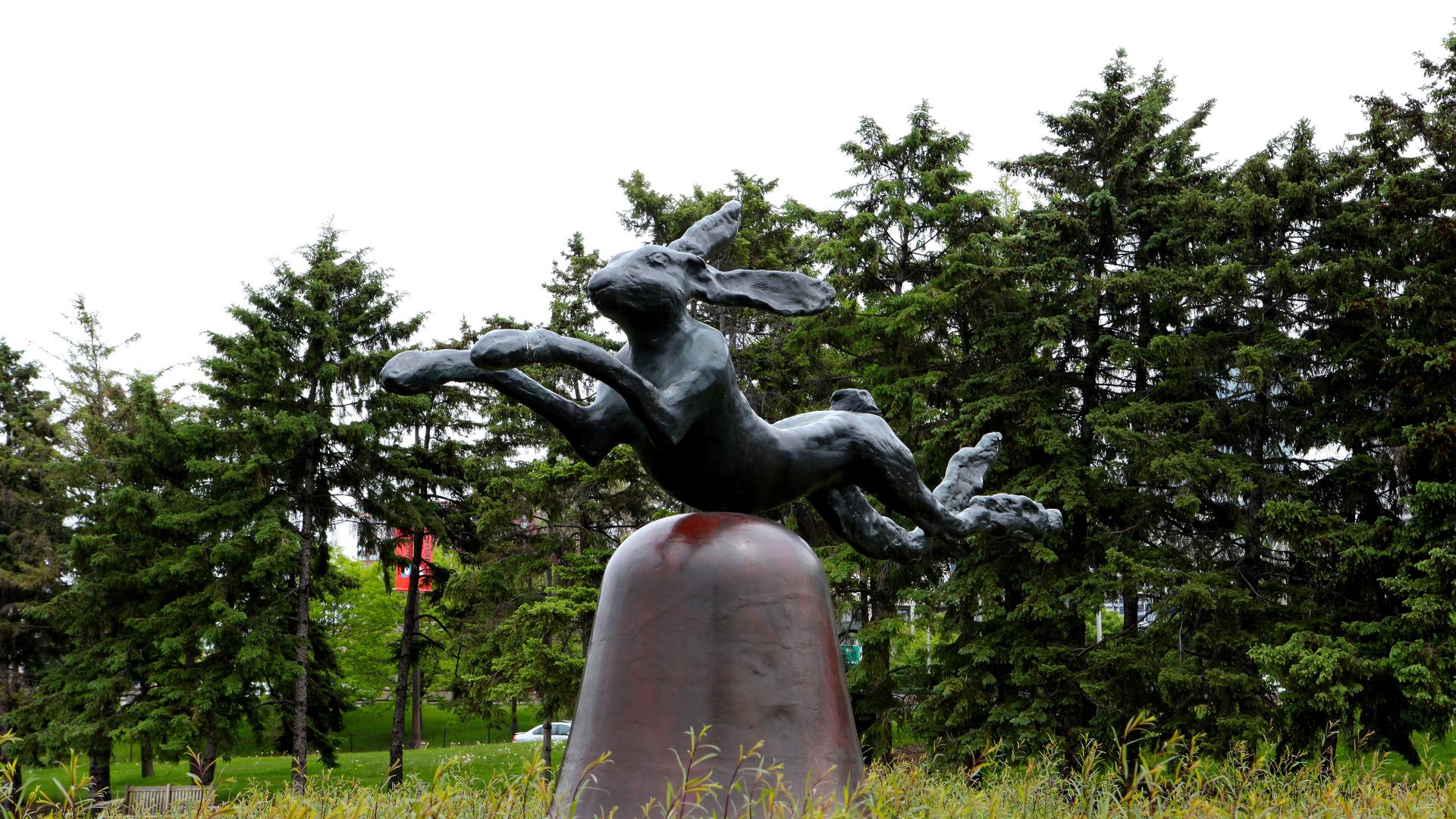 A photo of a sculpture.