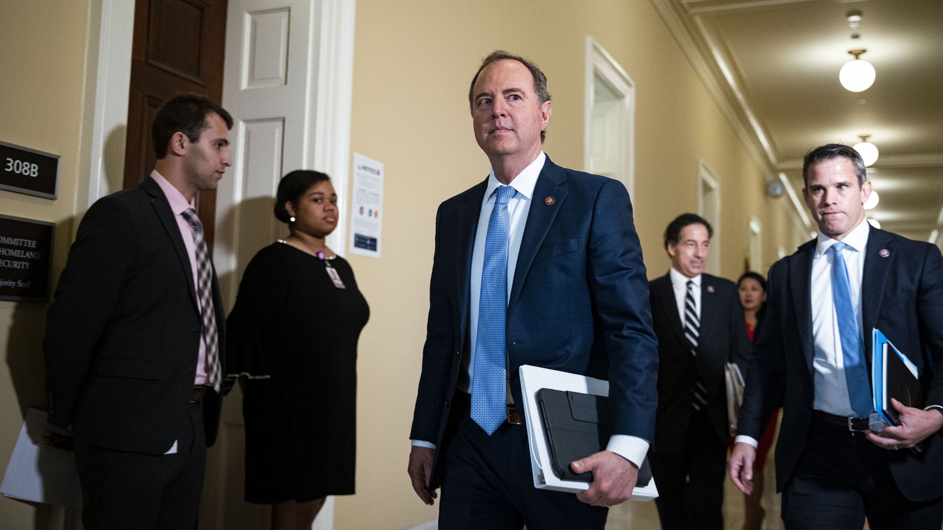 Representative Adam Schiff, a Democrat from California and chairman of the House Intelligence Committee