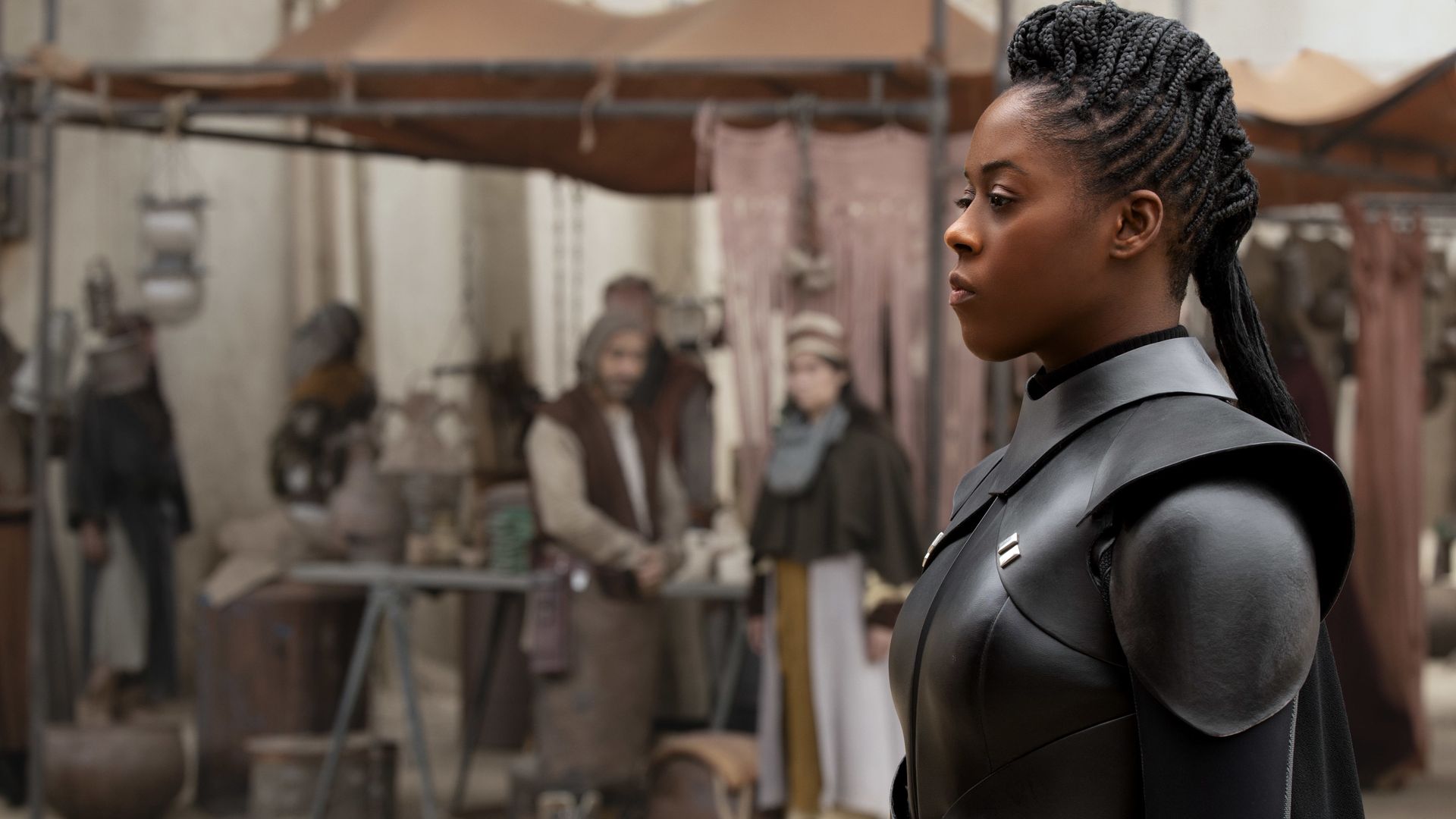 Reva (Moses Ingram) in Lucasfilm's OBI-WAN KENOBI, exclusively on Disney+.