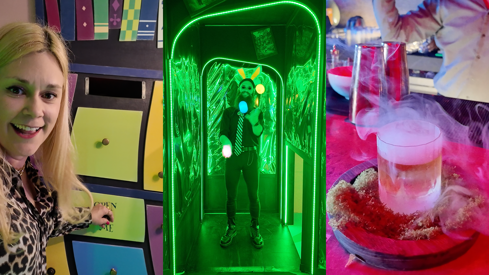 The immersive experience at Lore, a new speakeasy and escape room in San Francisco. 