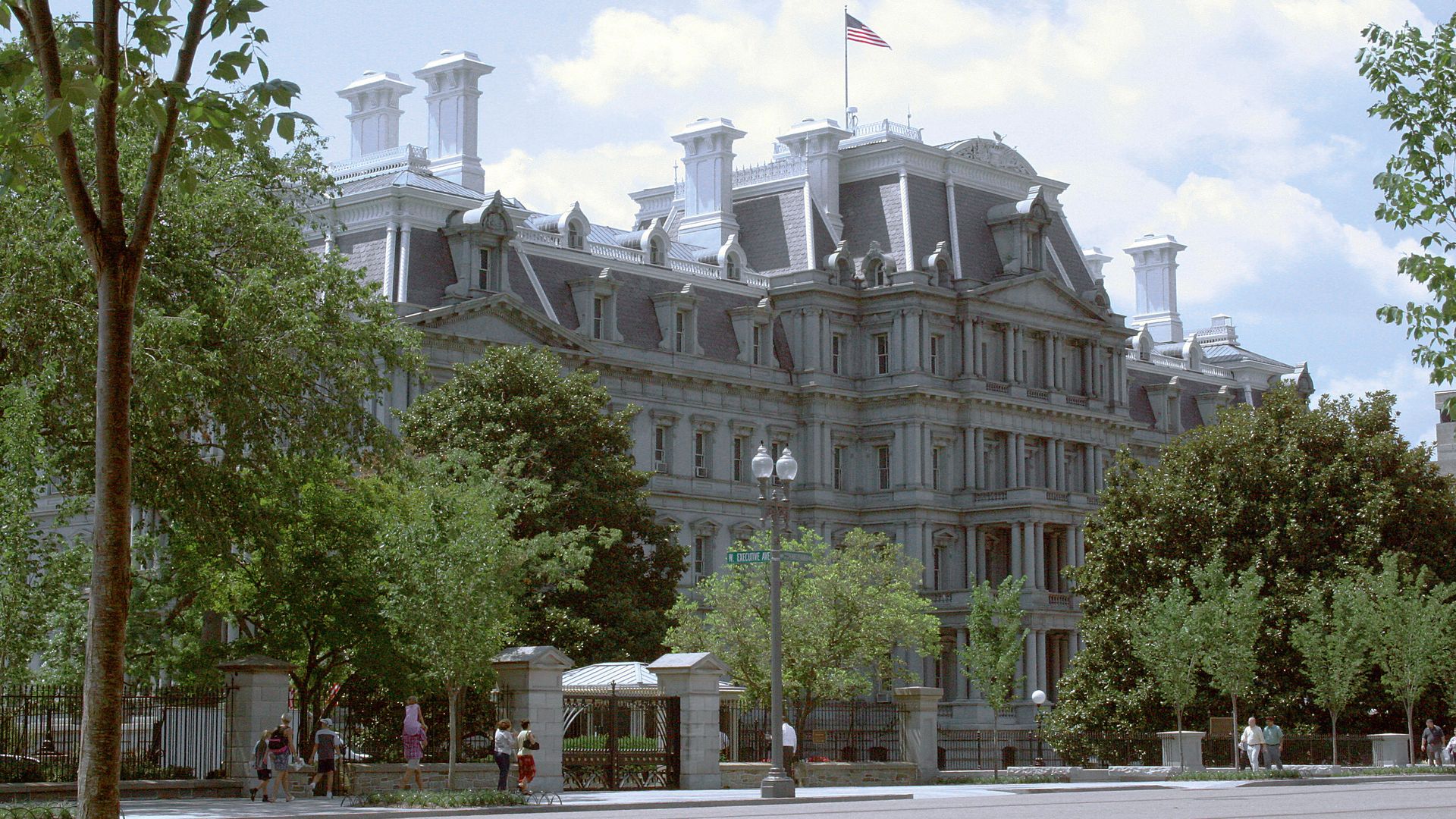 The Eisenhower Executive Office Building 