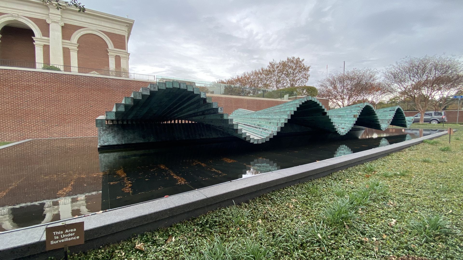 The "Wave" sculpture