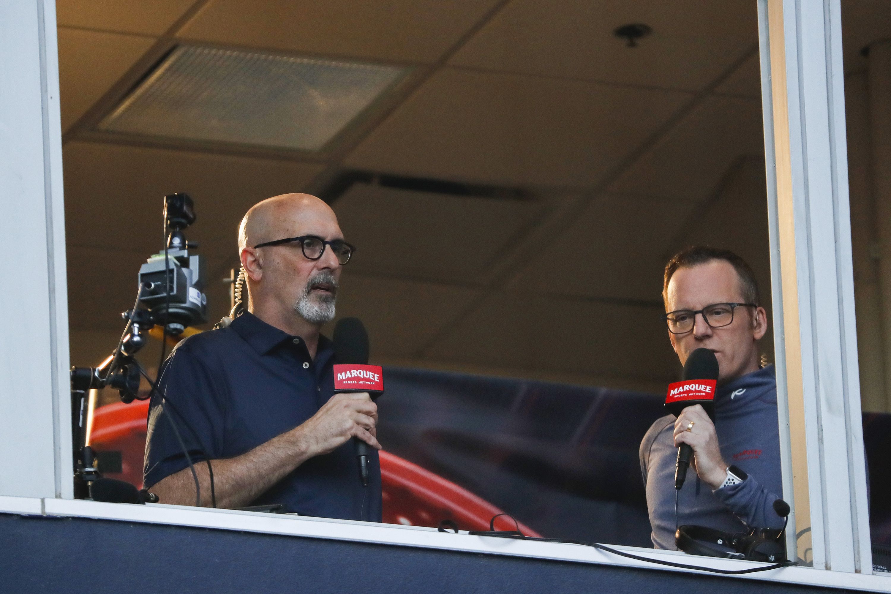 two sportscasters 