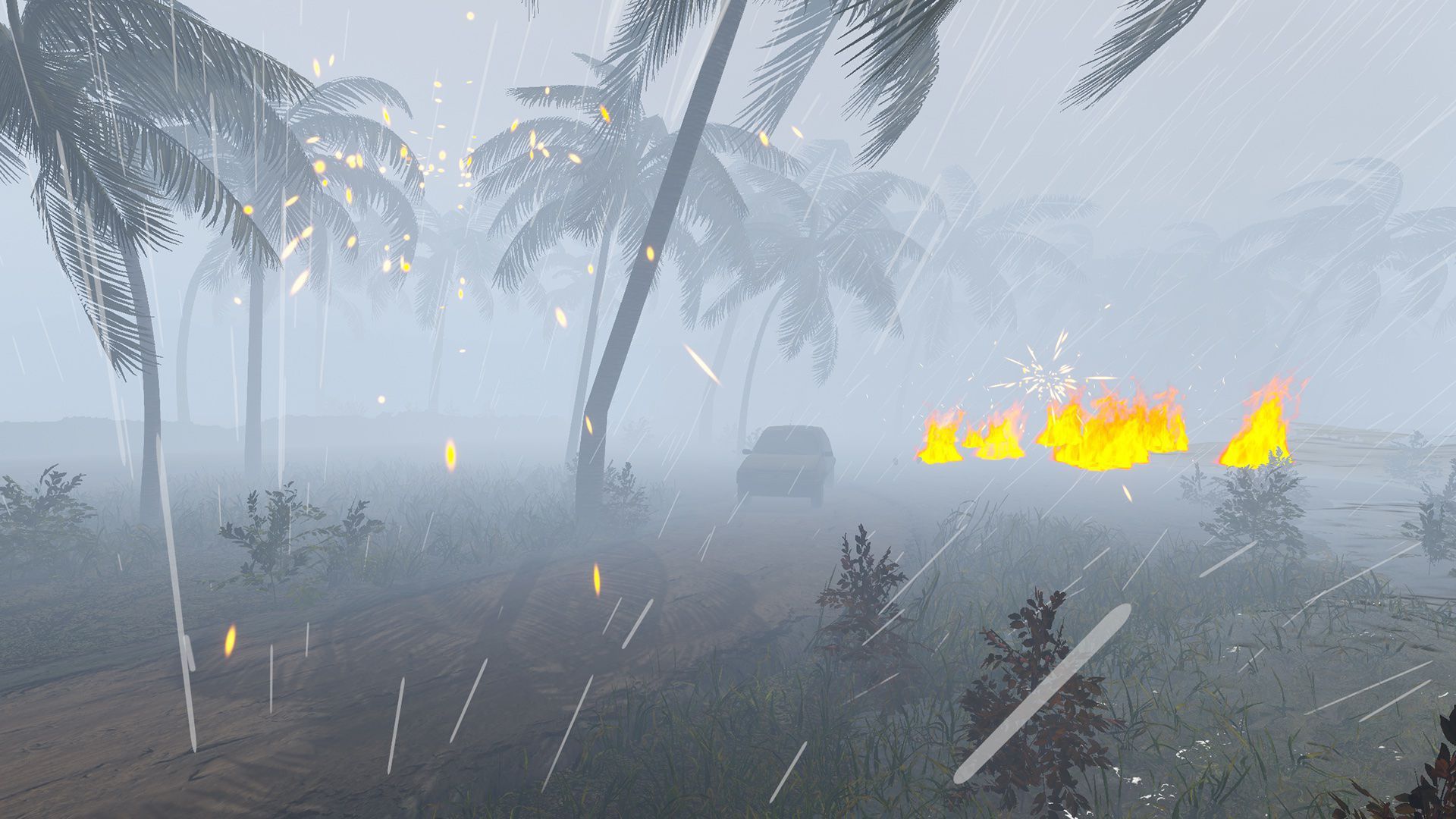 A storm strikes Samoa in "Shifting Homes." Not pictured: The very real smell of that fire.