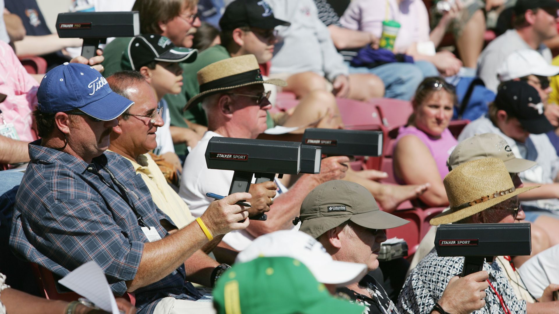 Picture of baseball scouts