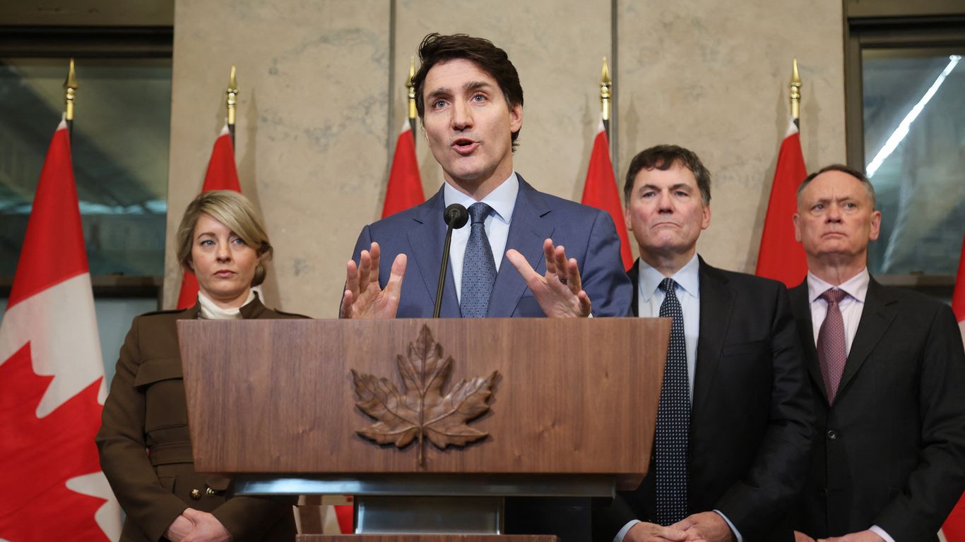 Trudeau to Americans on Trump tariffs: "Your government has chosen to do this to you"