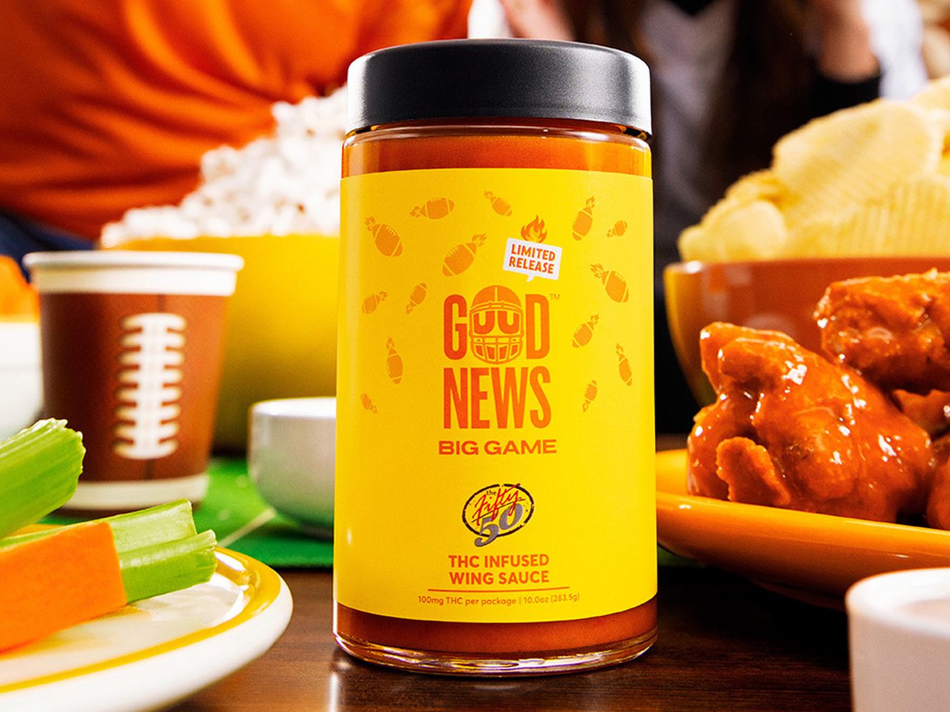 THC-infused wing sauce for sale in Chicago ahead of Super Bowl
