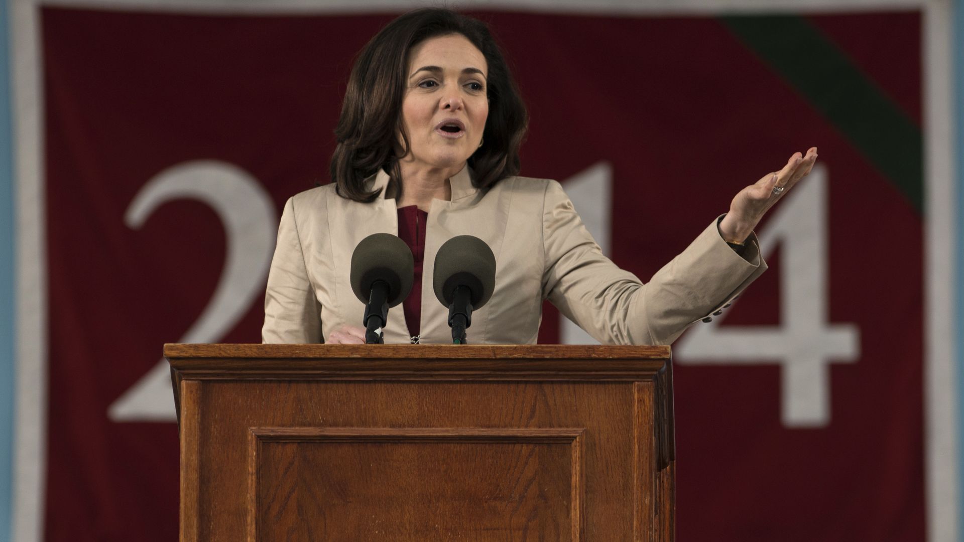 Sheryl Sandberg.