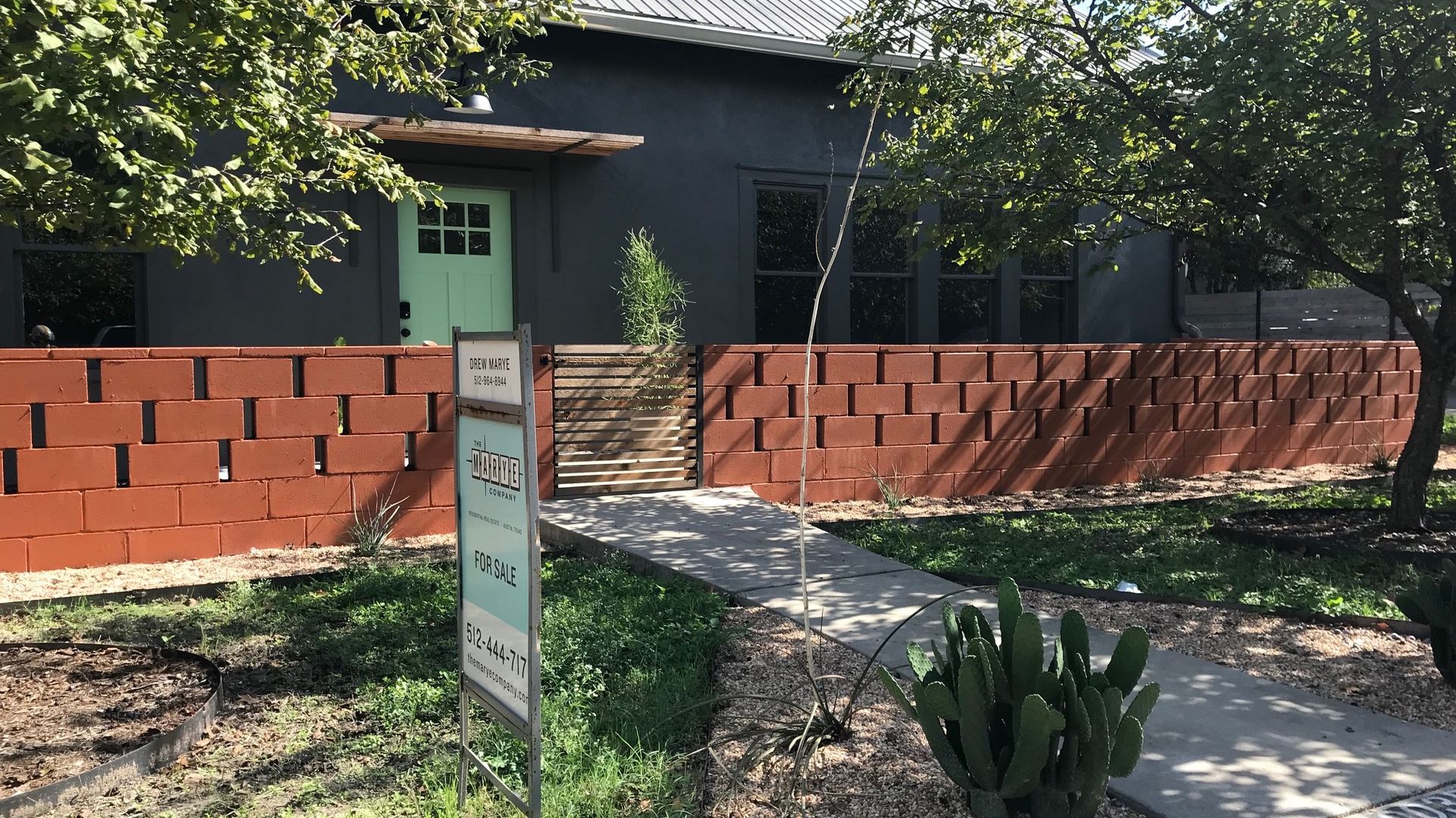 A house for sale in South Austin.