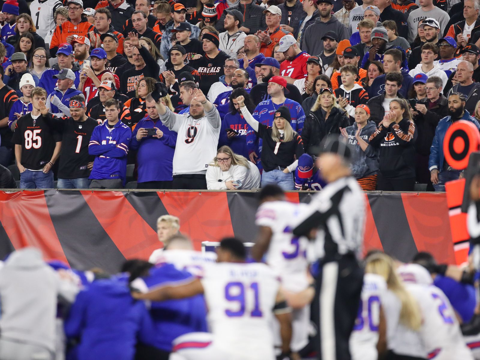 NFL cancels Bills-Bengals game, considers neutral site for AFC title game