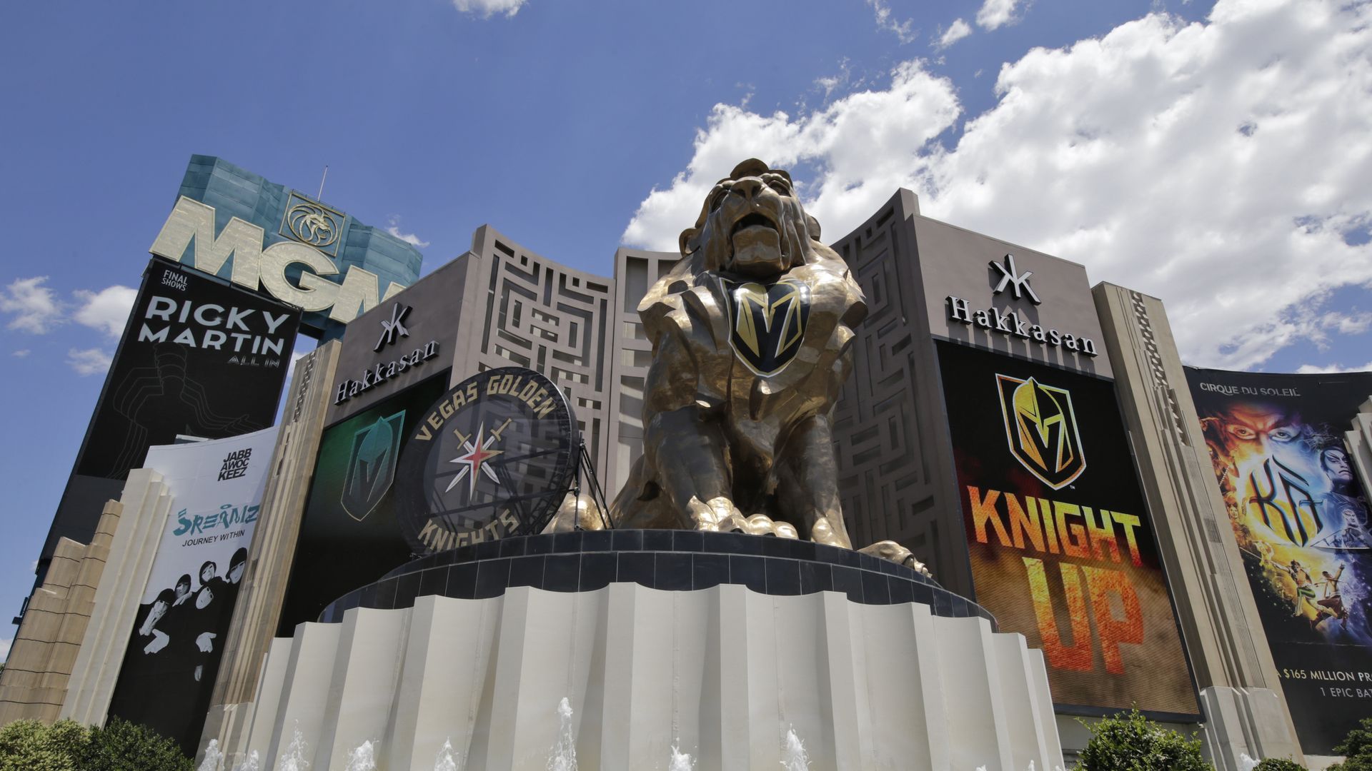 The MGM lion