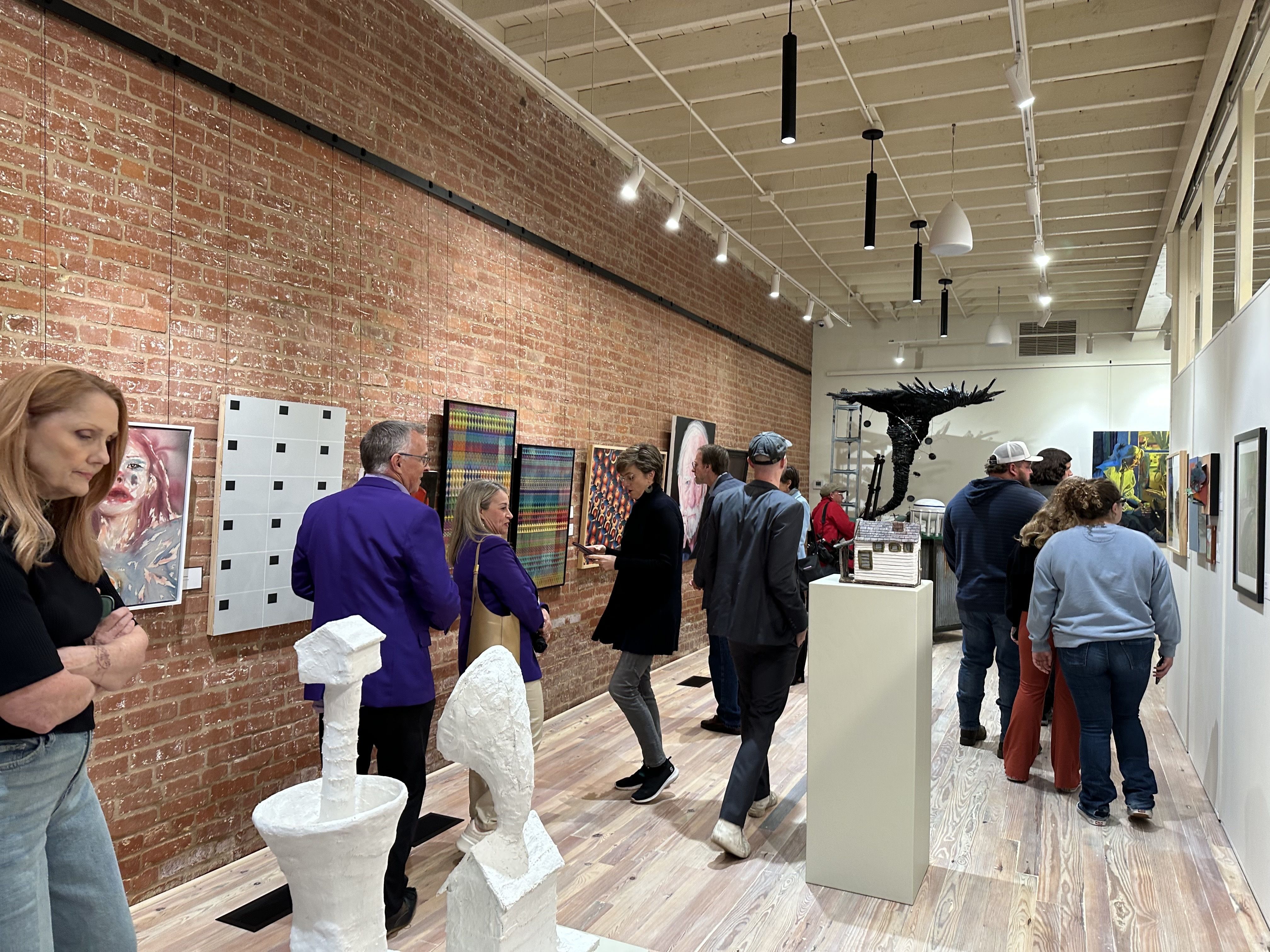 photo inside art gallery