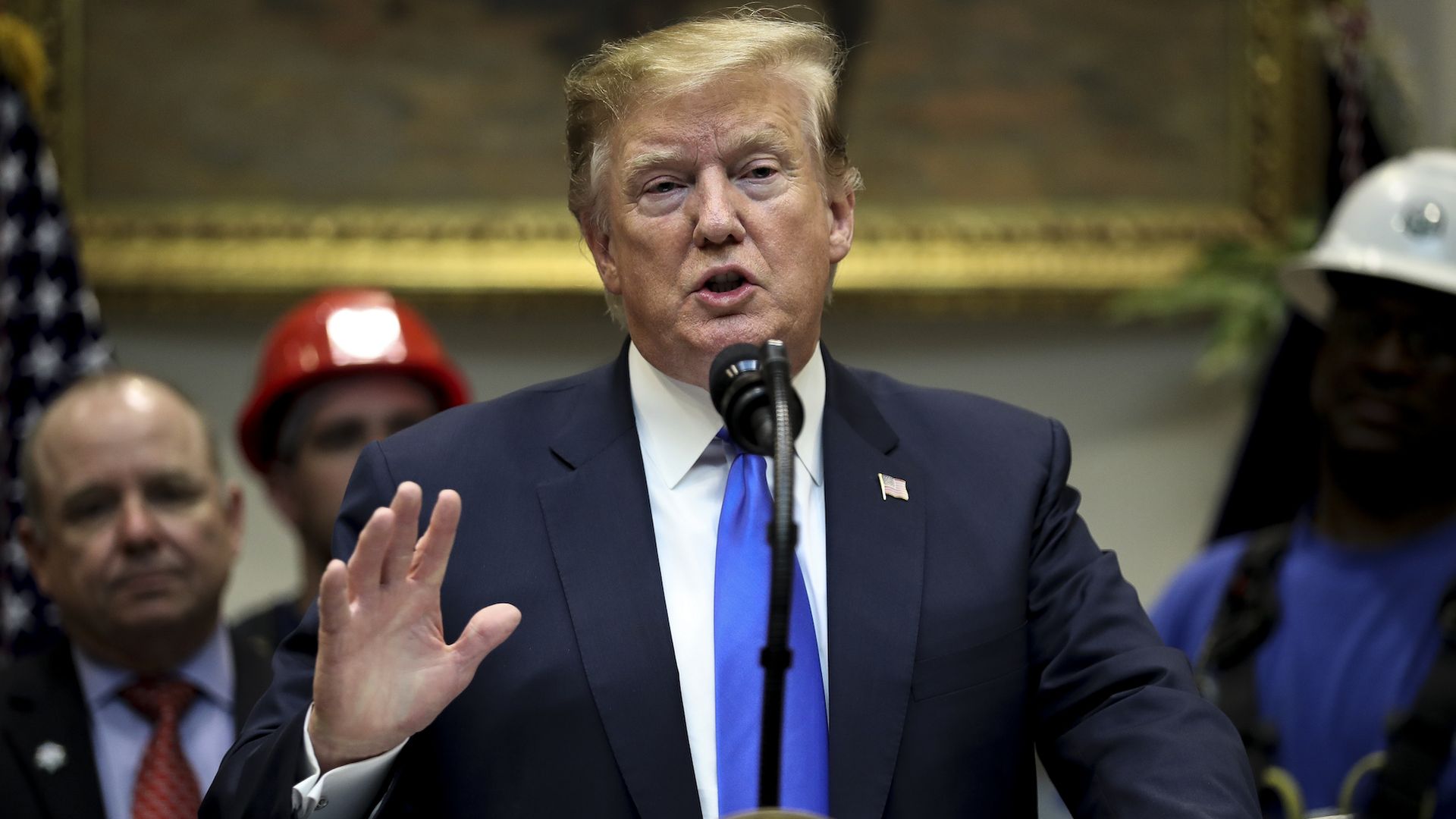  President Trump ripped into CBS' "60 Minutes" interview with House Speaker Nancy Pelosi (D-Calif.), calling it a "puff piece."