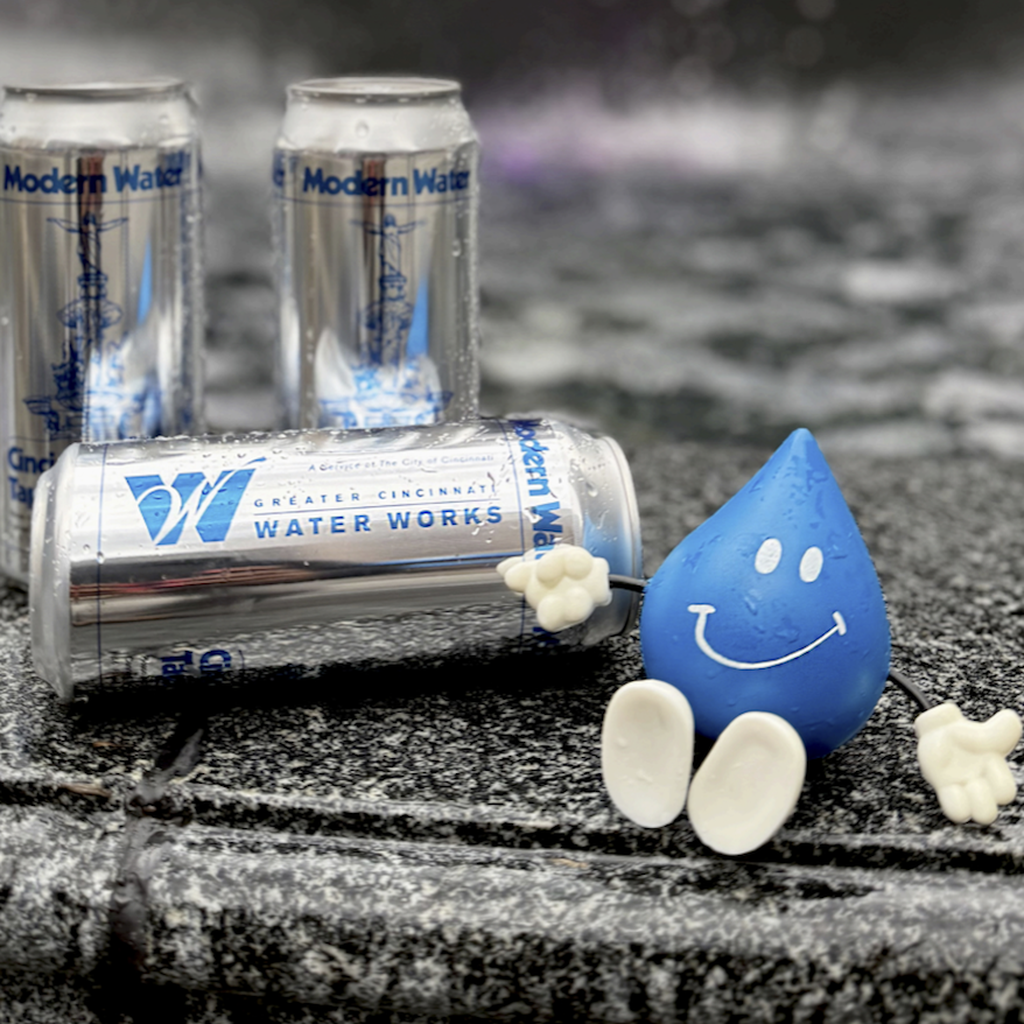 Award-winning Cincinnati tap water is now available in cans