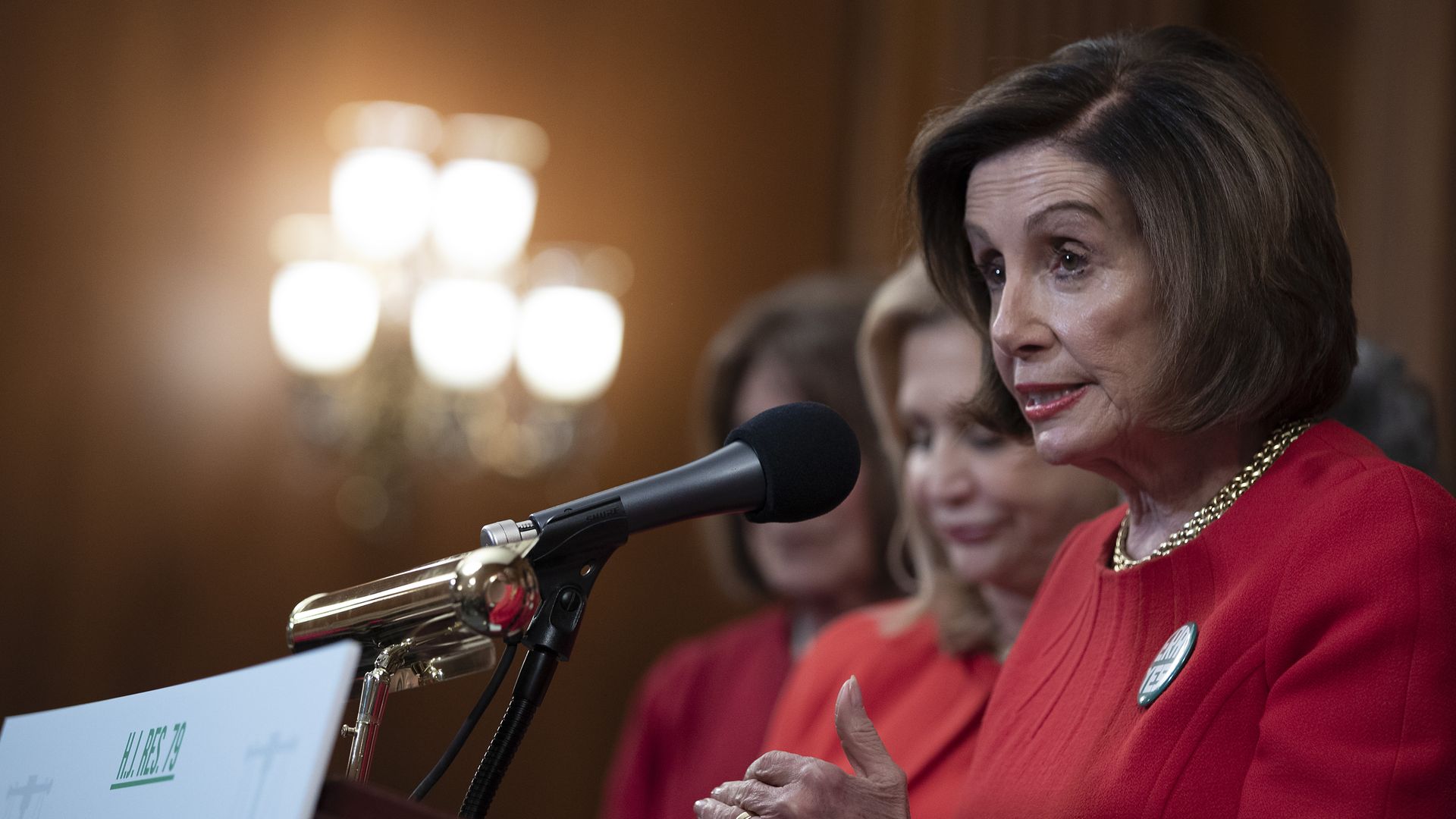 Nancy Pelosi.