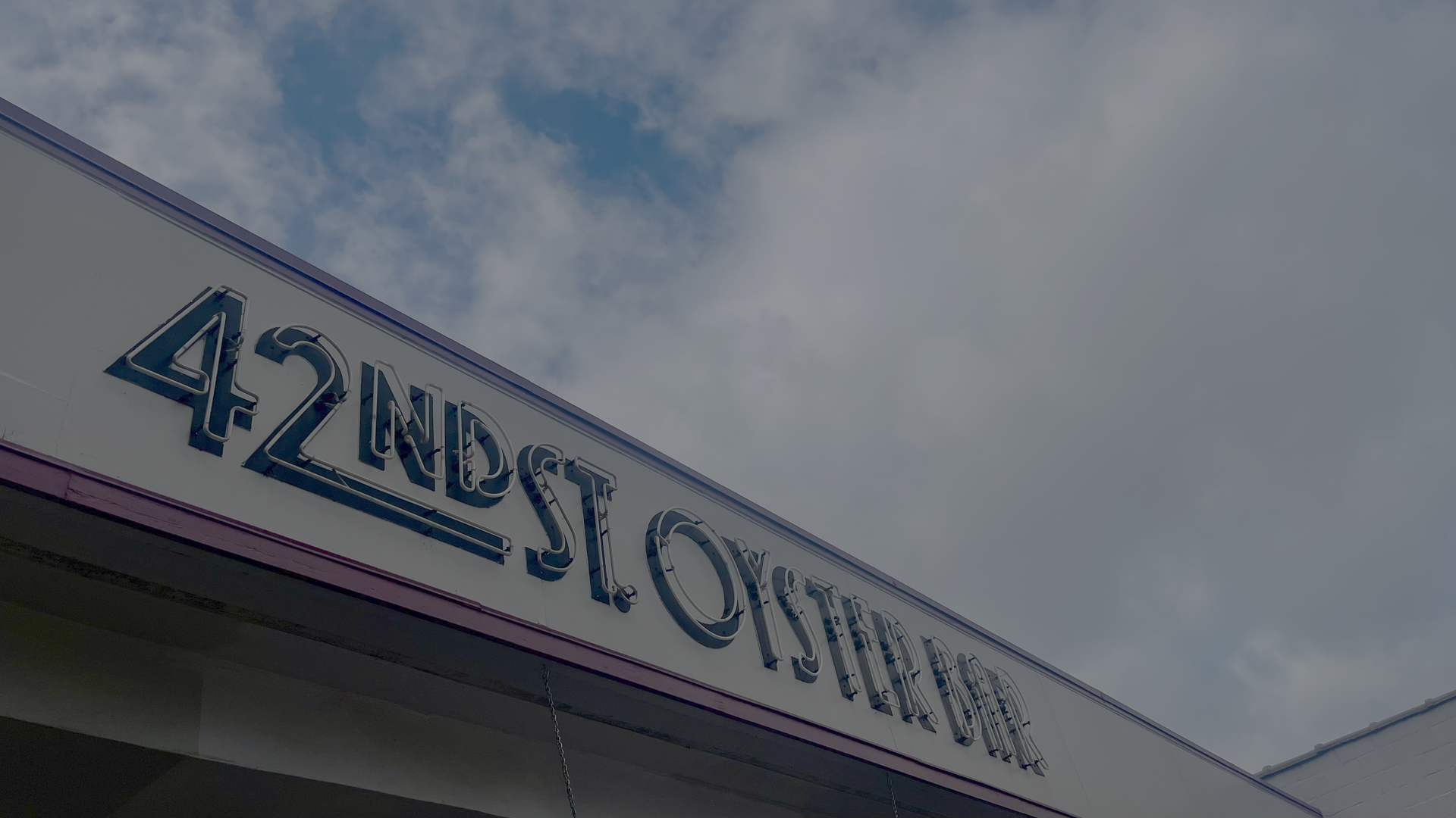 42nd Street Oyster Bar's sign