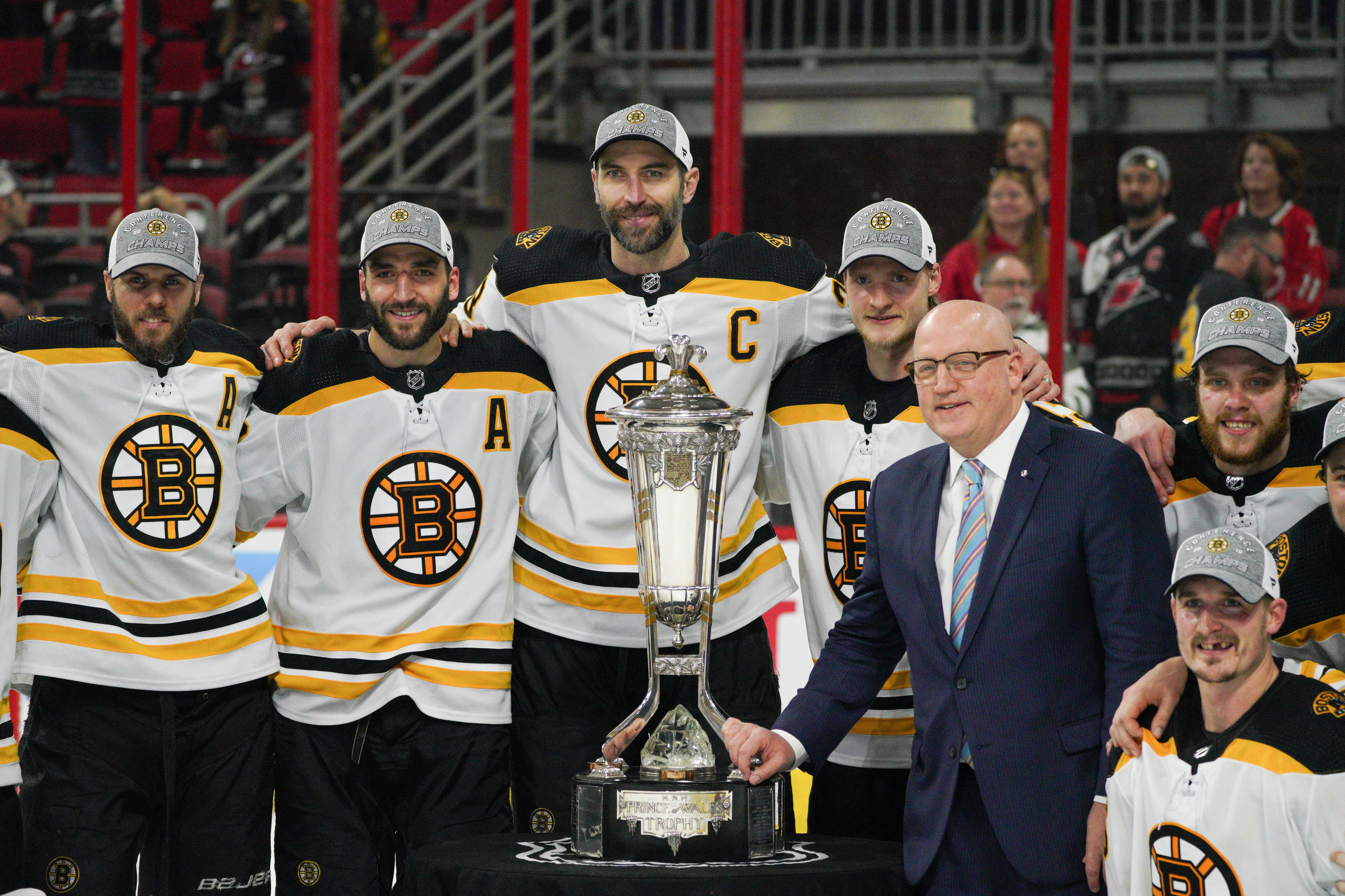 Bruins after winning the Eastern Conference Finals