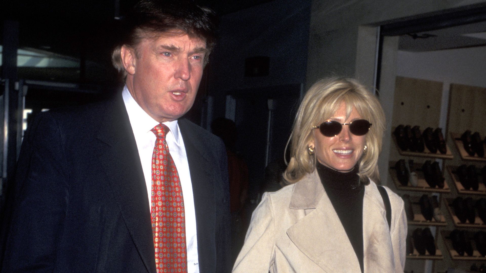 Donald Trump and Marla Maples