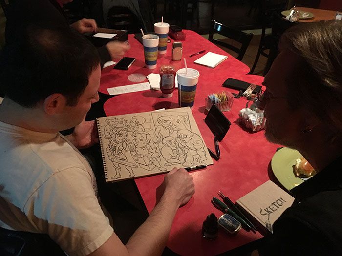 Jonathan-and-Tom-discussng-some-recent-work