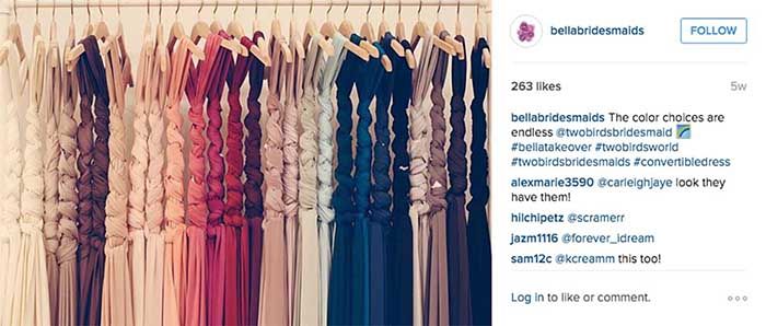 @bellabridesmaids via Instagram
