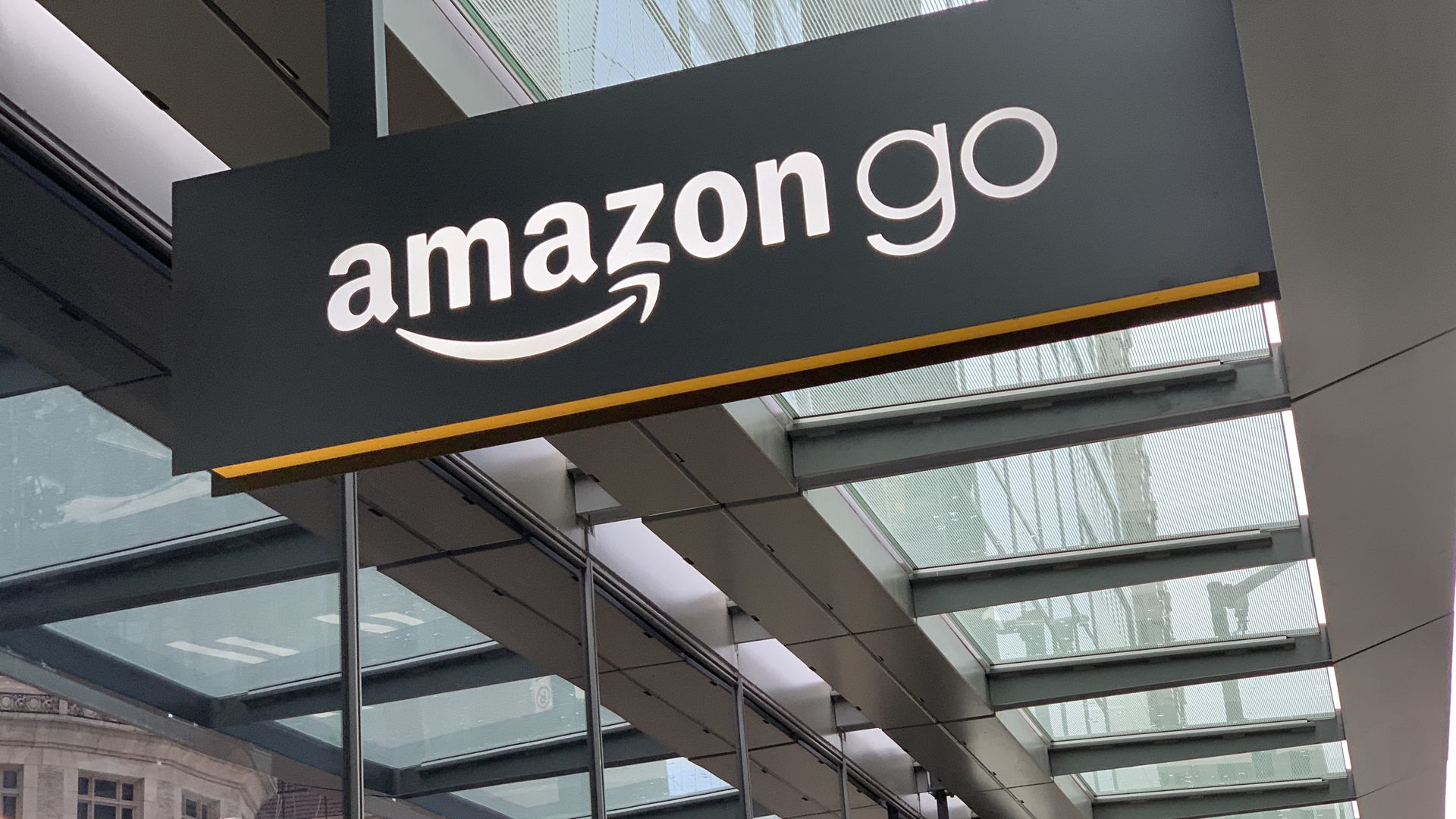 An Amazon Go store in downtown Seattle. 