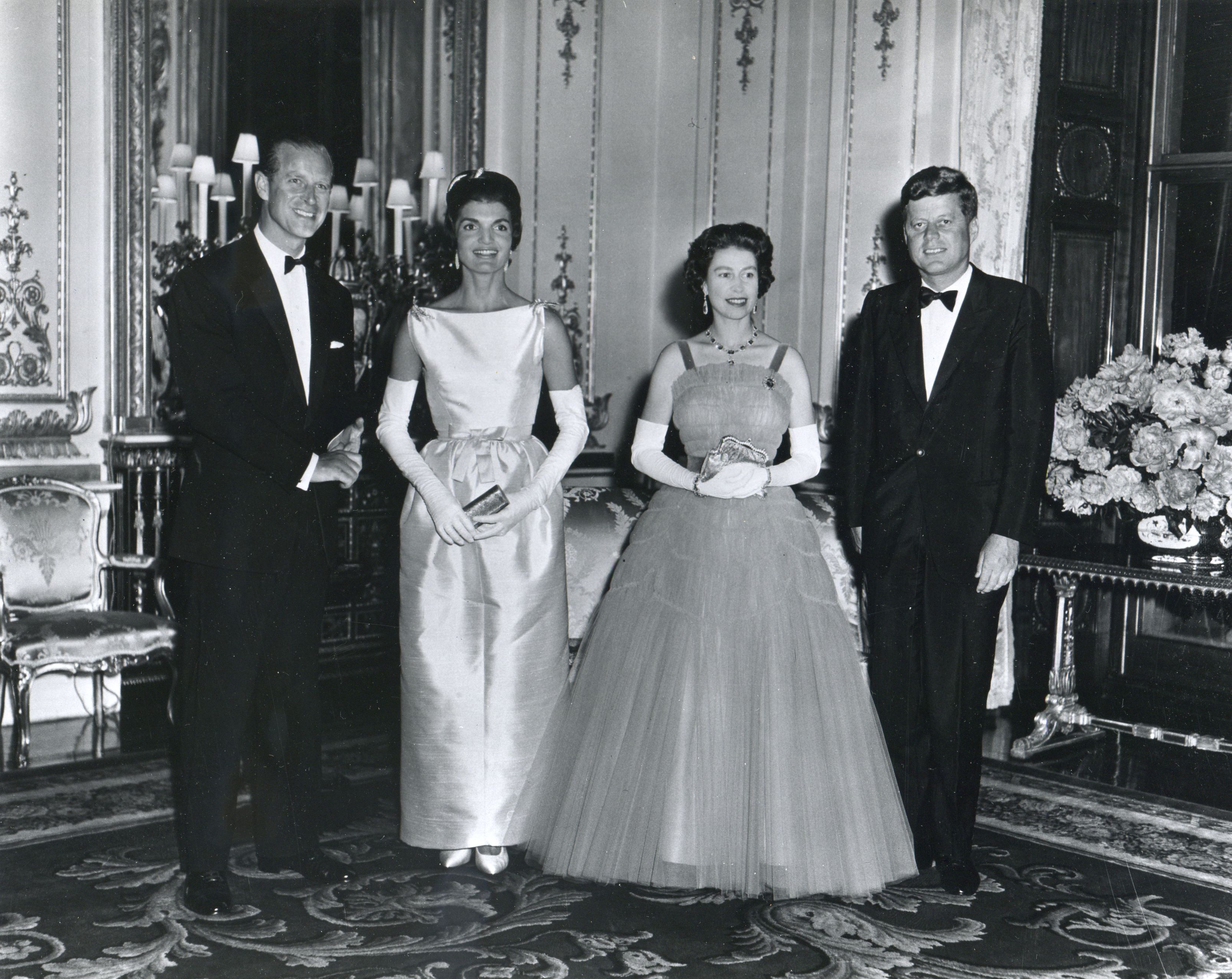 Queen Elizabeth, Philip, the Kennedys
