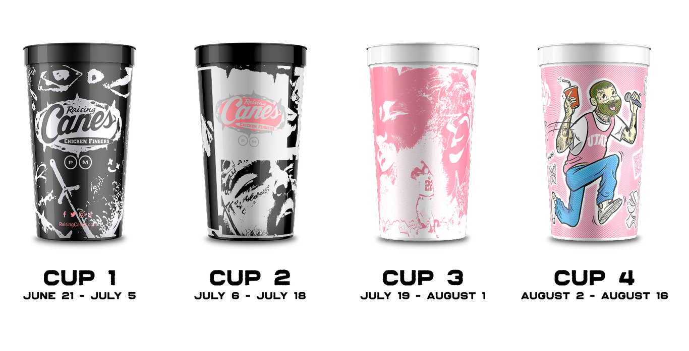 Raising Cane's Post Malone-themed cups go national - Axios Salt Lake City