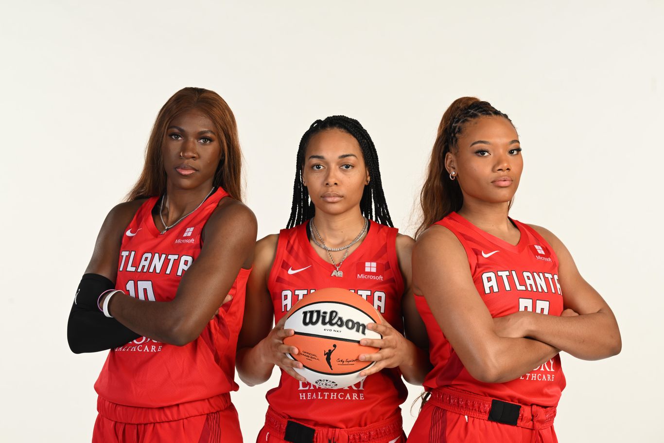 Haley Jones of the Atlanta Dream poses for a portrait during WNBA News  Photo - Getty Images