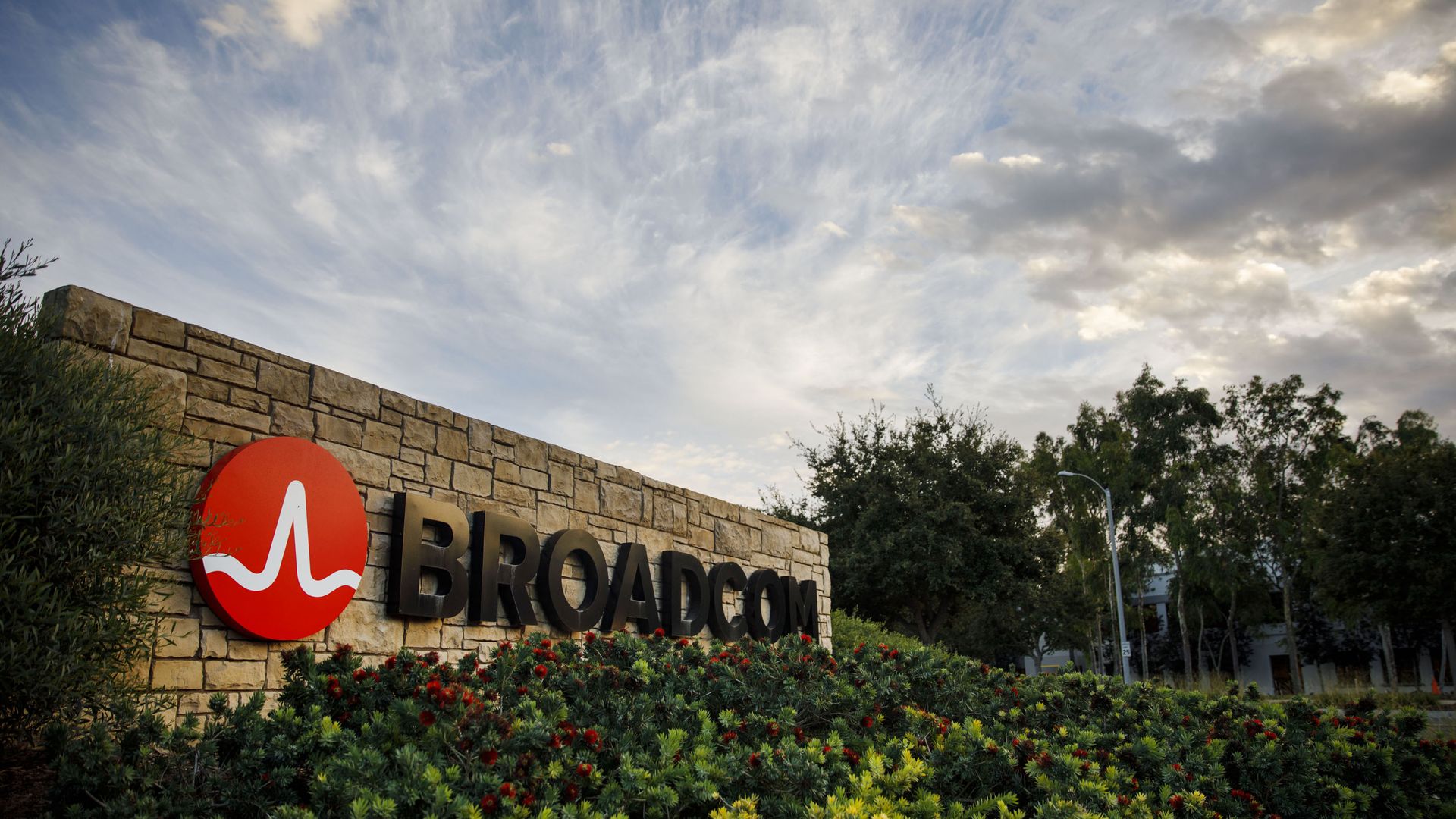Broadcom sign