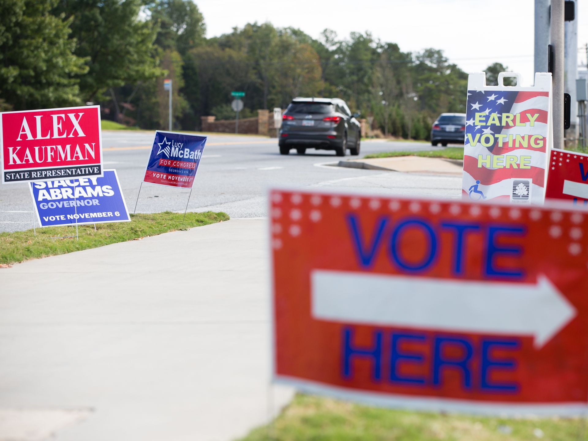 Georgia purged hundreds of thousands of non voters from rolls