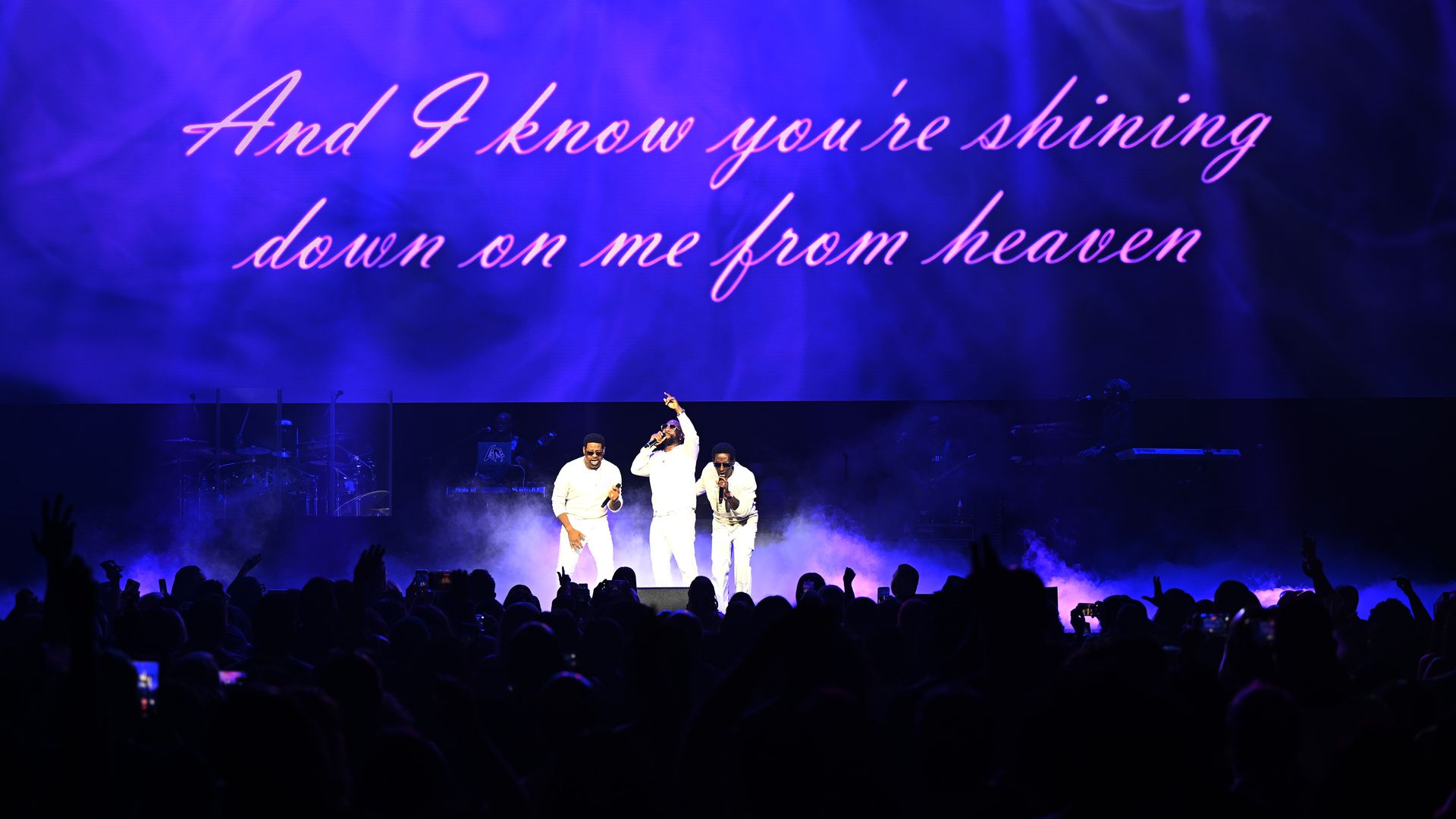 Boyz II Men perform at The Cosmopolitan of Las Vegas.