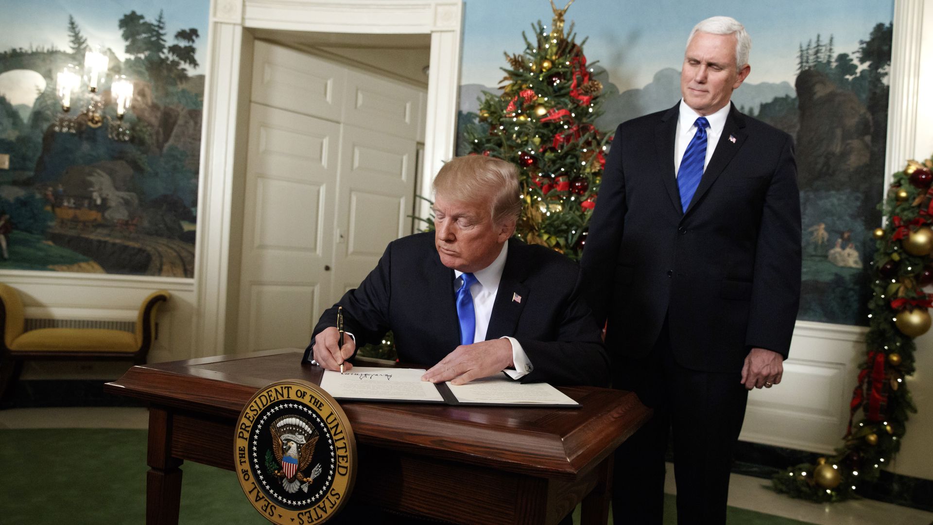 Pence and Trump