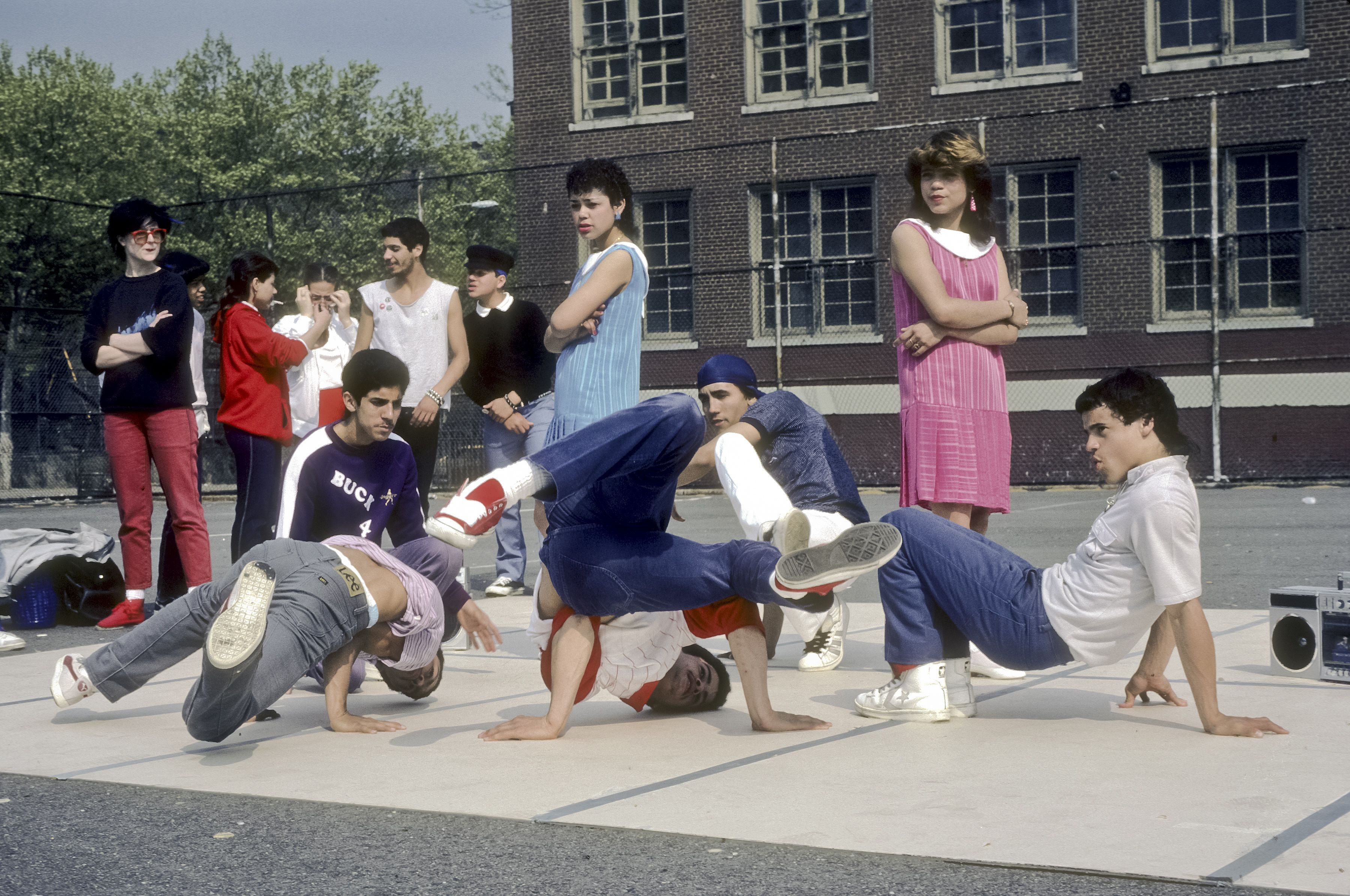 rock steady crew break dancing in nyc in 1983