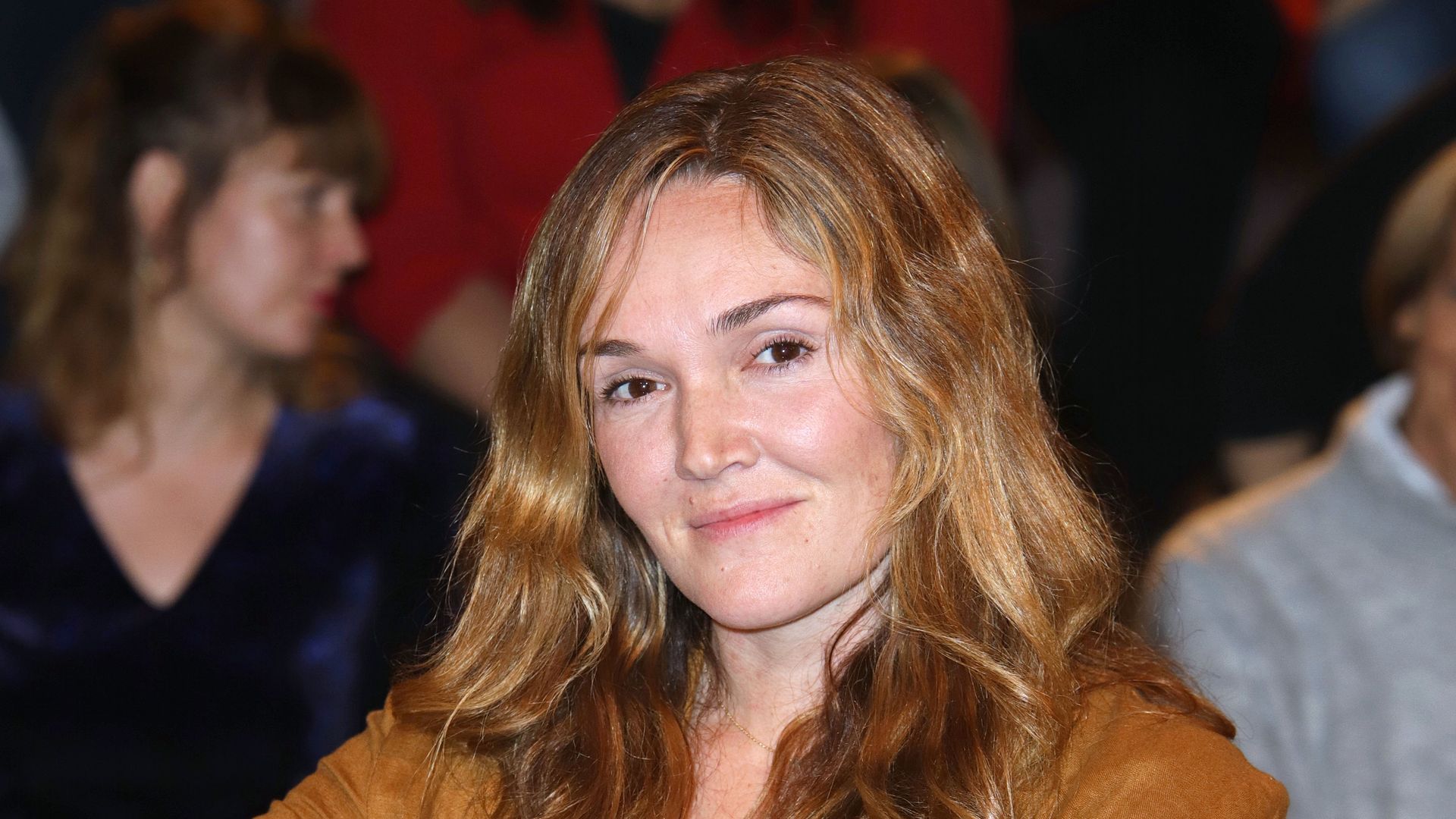 Amaryllis Fox during the "Markus Lanz" TV show on November 20, 2019 in Hamburg, Germany. 