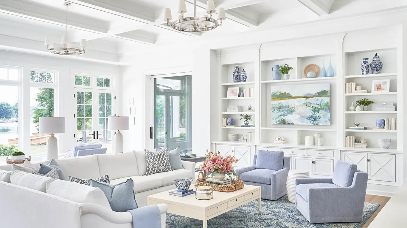 Best lake house: Blue and white beauty - Axios Charlotte