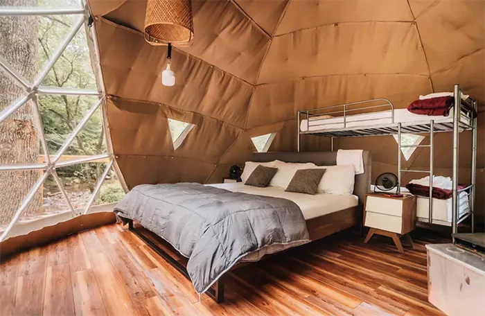 Treehouse Dome beds