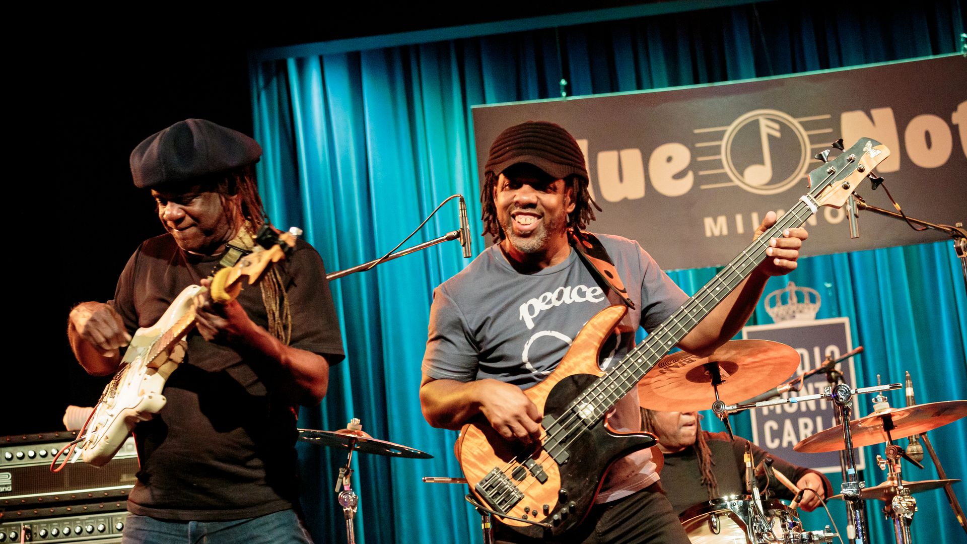 Regi Wooten and Victor Wooten of The Wooten Brothers