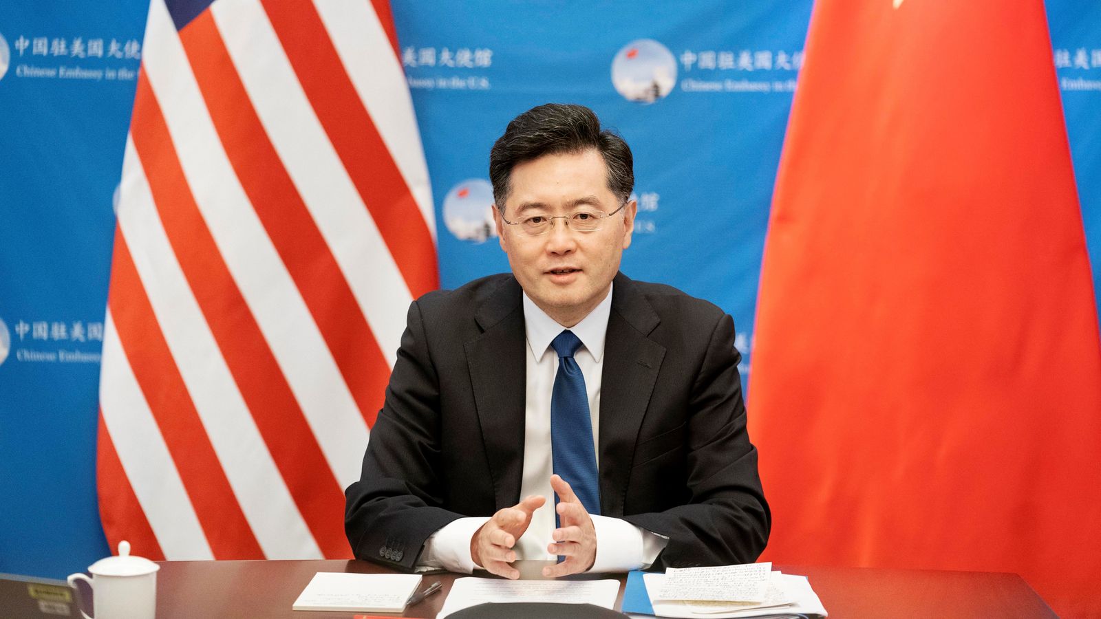 China Names Ambassador To U.S. Qin Gang As Foreign Minister