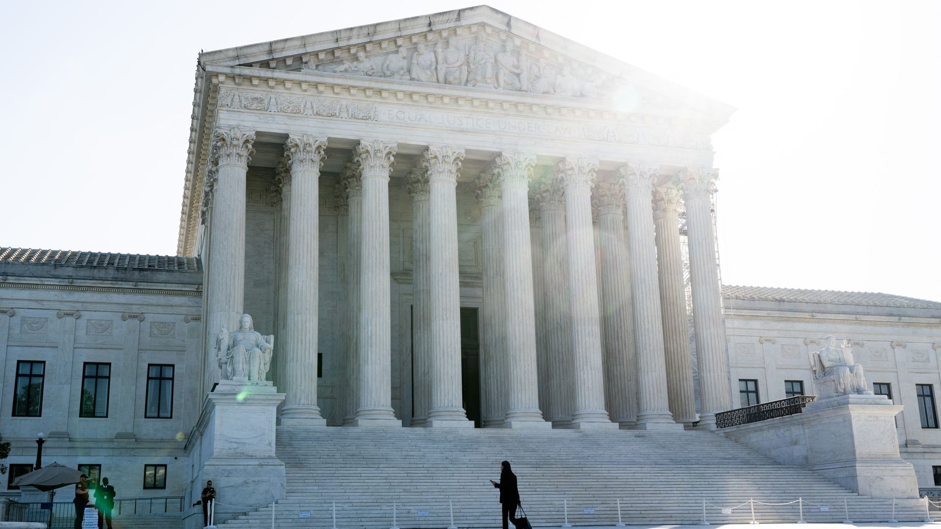 The Supreme Court in Washington, DC, on October 7, 2024. Photo: Saul Loeb/AFP via Getty Images.