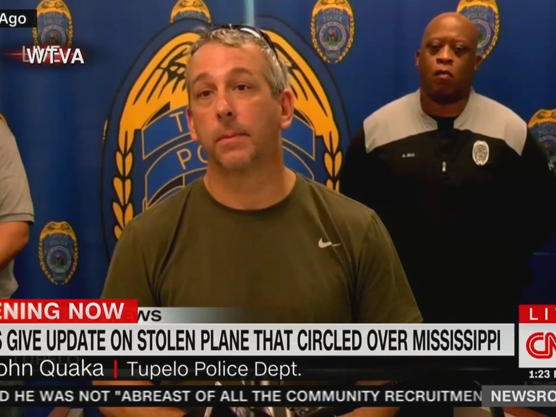 Subject accused of stealing airplane in Tupelo in custody