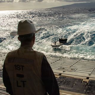 Splash Industries robo-restocks warships at RIMPAC