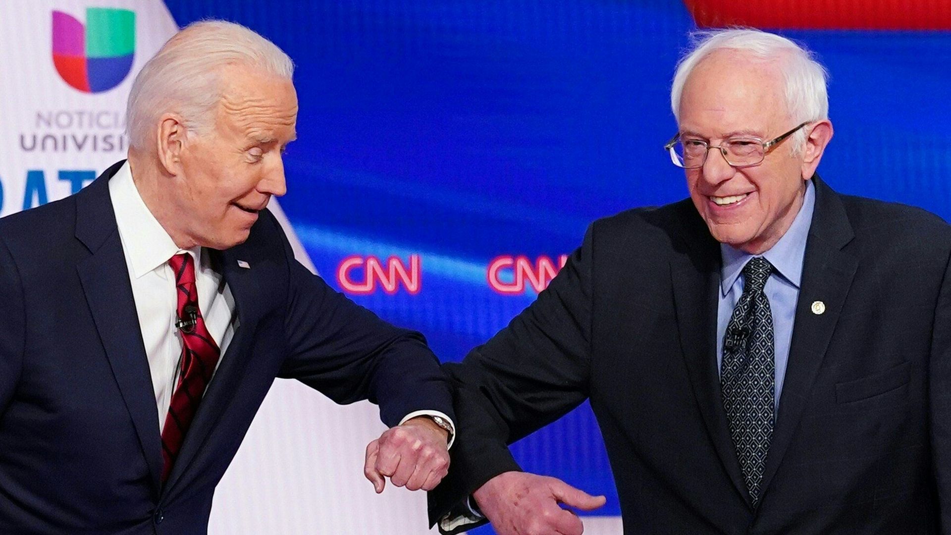 Sanders and Biden