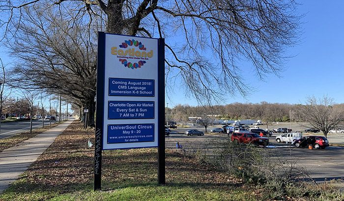 Eastland Mall site in east Charlotte