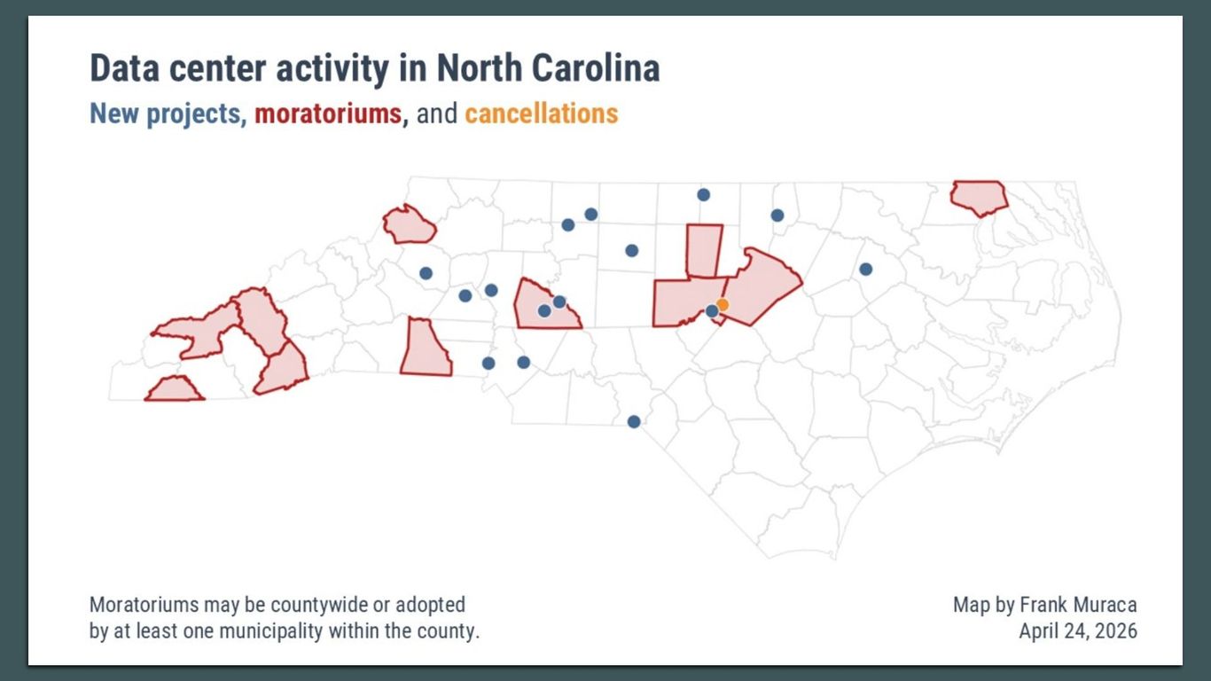 Charlotte considers data center moratorium amid growth - Axios Charlotte