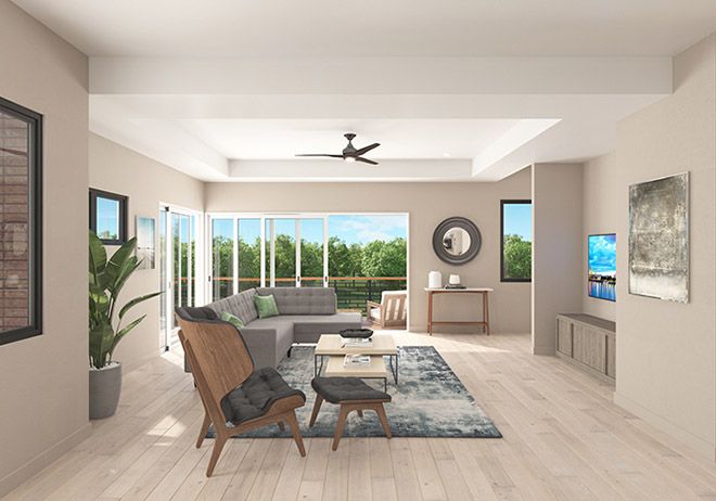 Atlas Urban Homes livng room